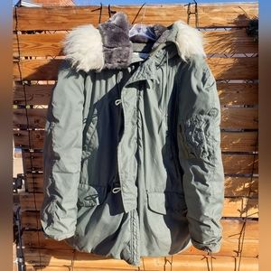 Vintage USAF issue N-3B "snorkle" parka
